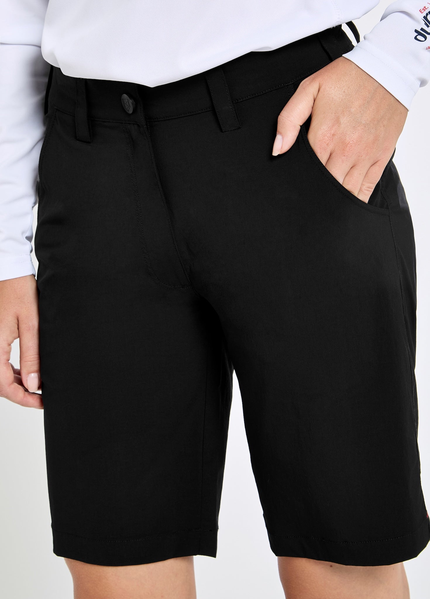 Nice Womens Crew Shorts - Black