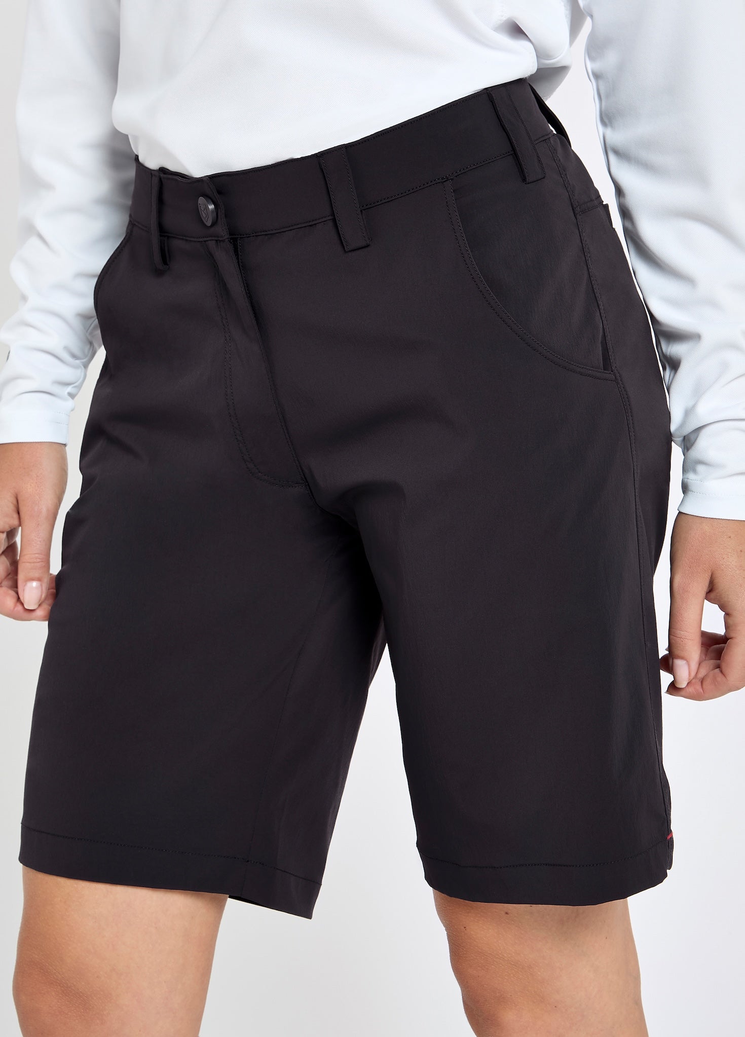 Nice Womens Crew Shorts - Graphite