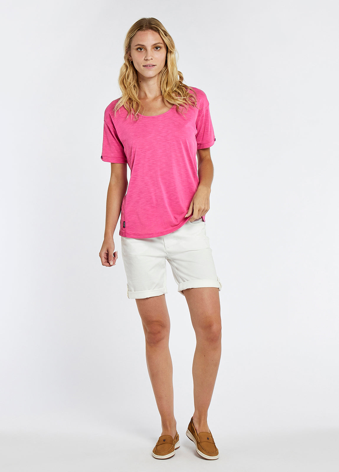 Cloyne Short Sleeved Top - Cerise