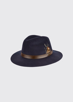 Gallagher Felt Hat - Navy