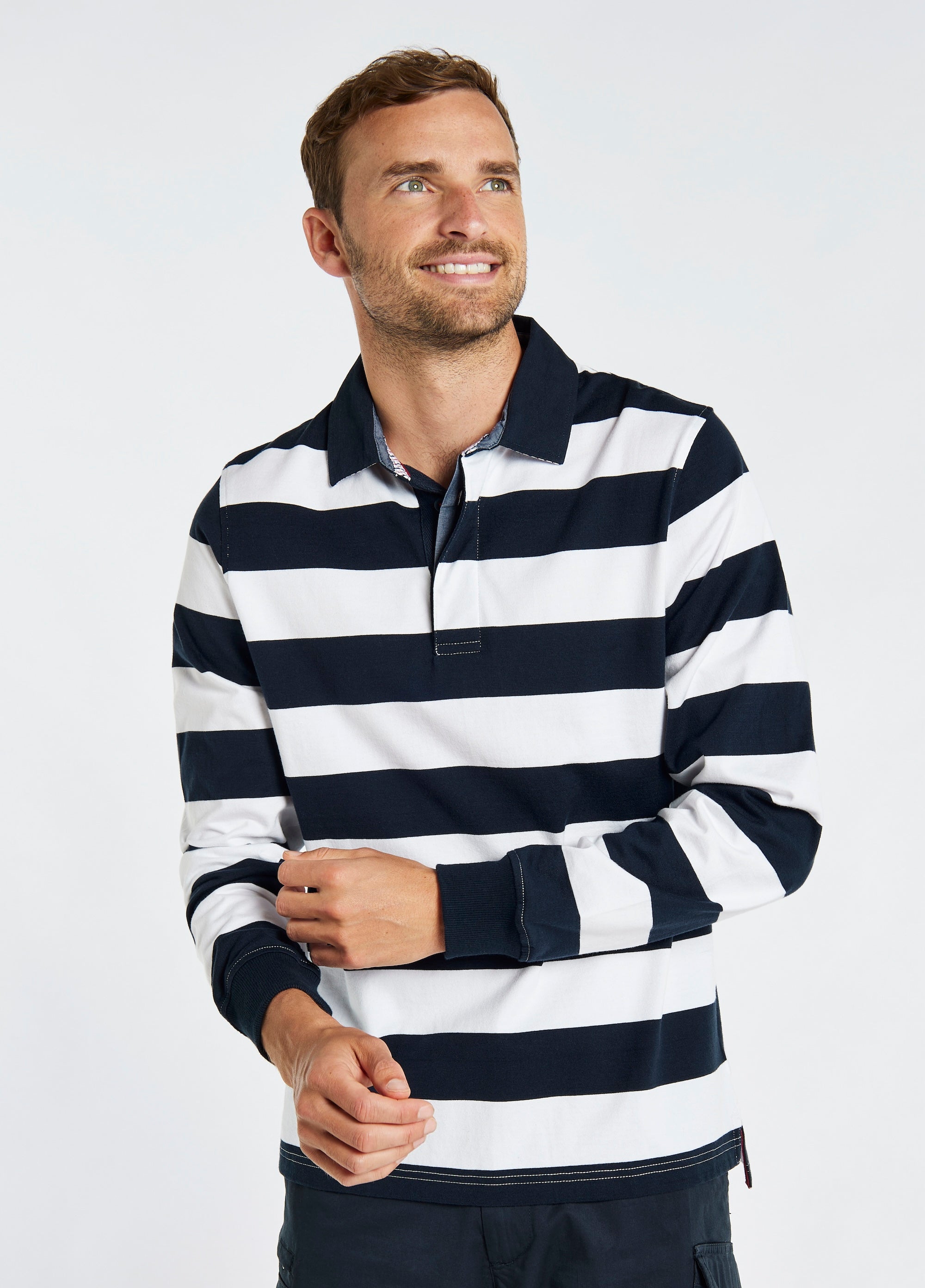 Goresbridge Rugby Top - Navy Multi