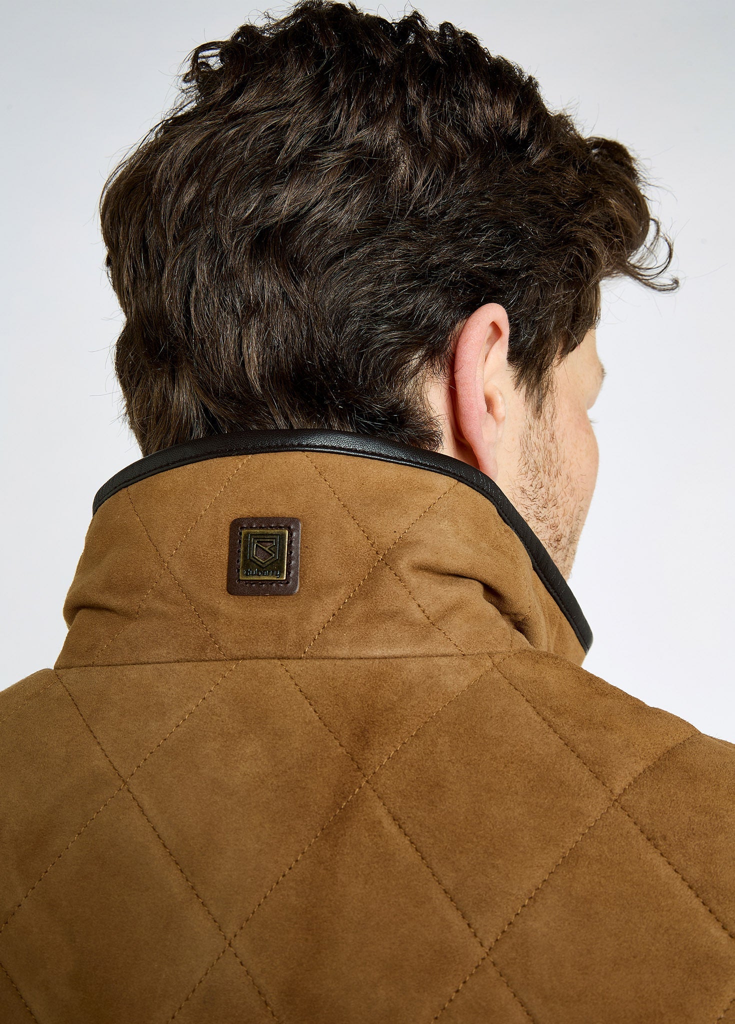Bellamont Men's Goat suede gilet - Tan