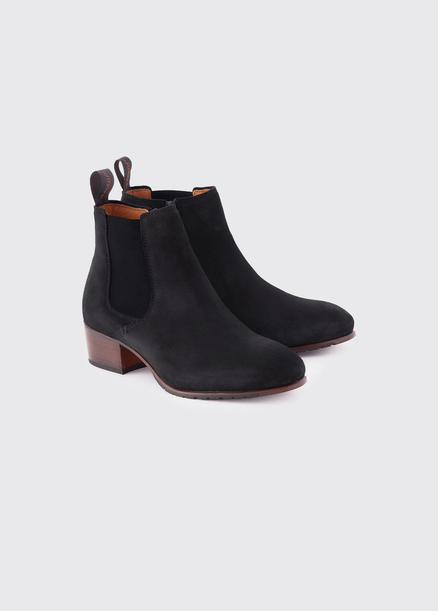 Bray Chelsea Boot - Black Suede