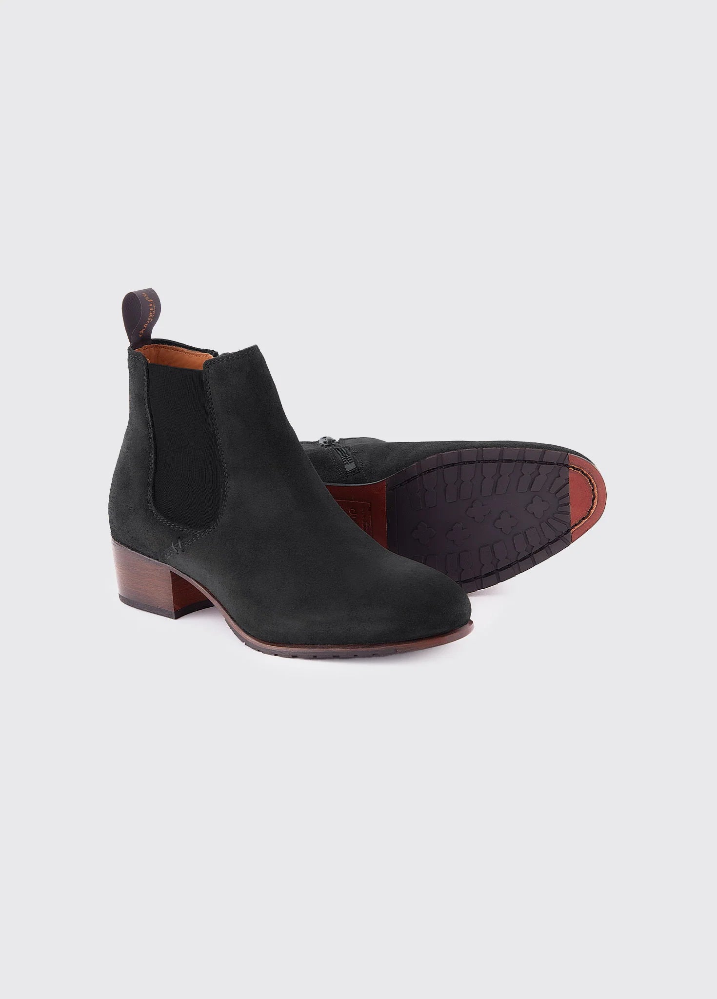 Bray Chelsea Boot - Black Suede