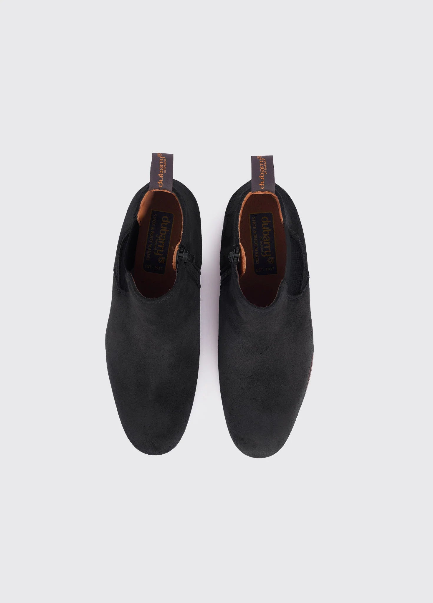 Bray Chelsea Boot - Black Suede