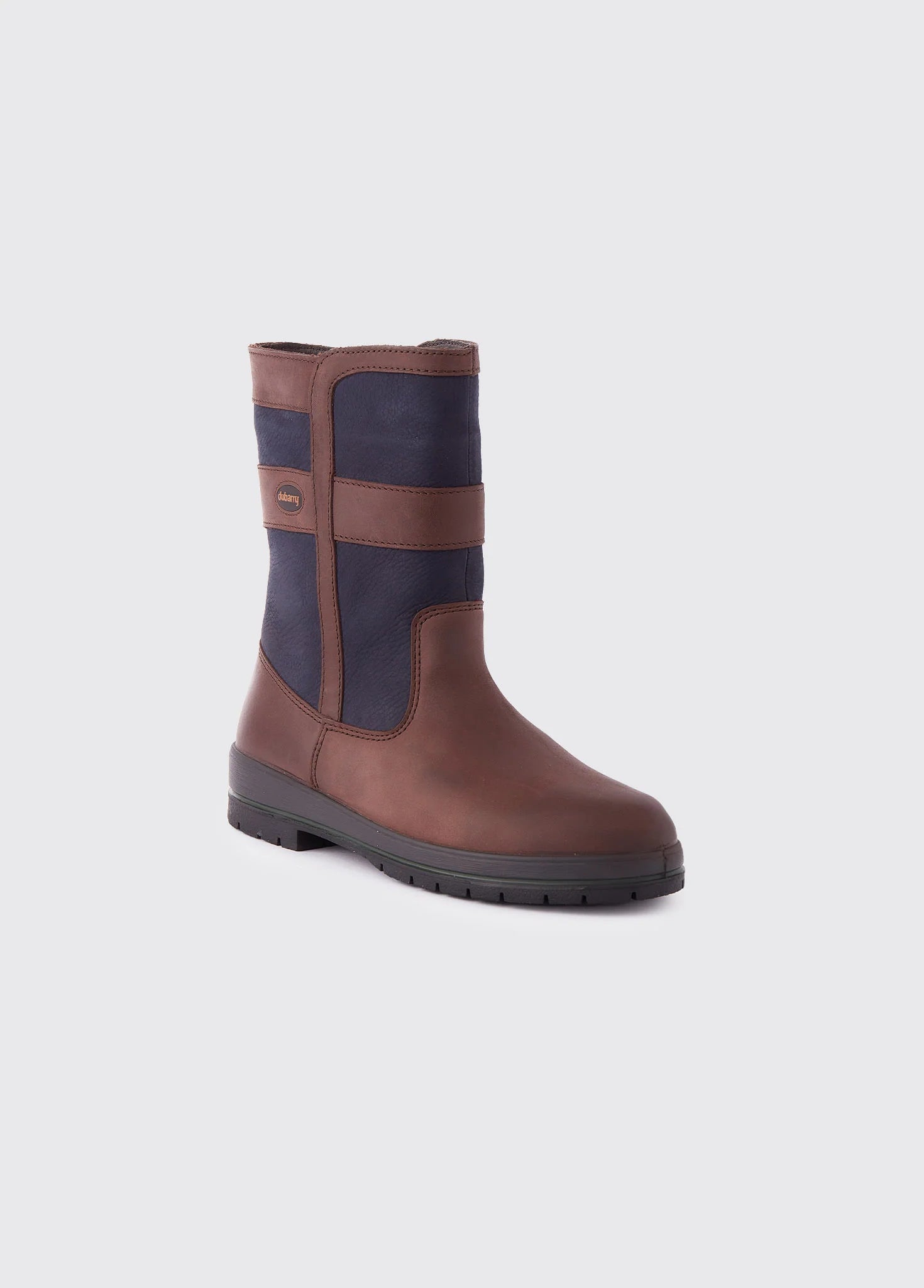 Roscommon Country Boot - Navy/Brown