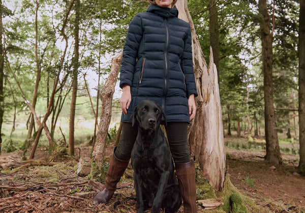 Ballybrophy Quilted Jacket - Navy hover image