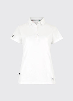 Martinique Women's Sunblock Polo - White