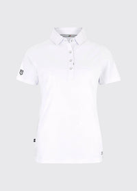 Riviera Women's Technical Polo - White
