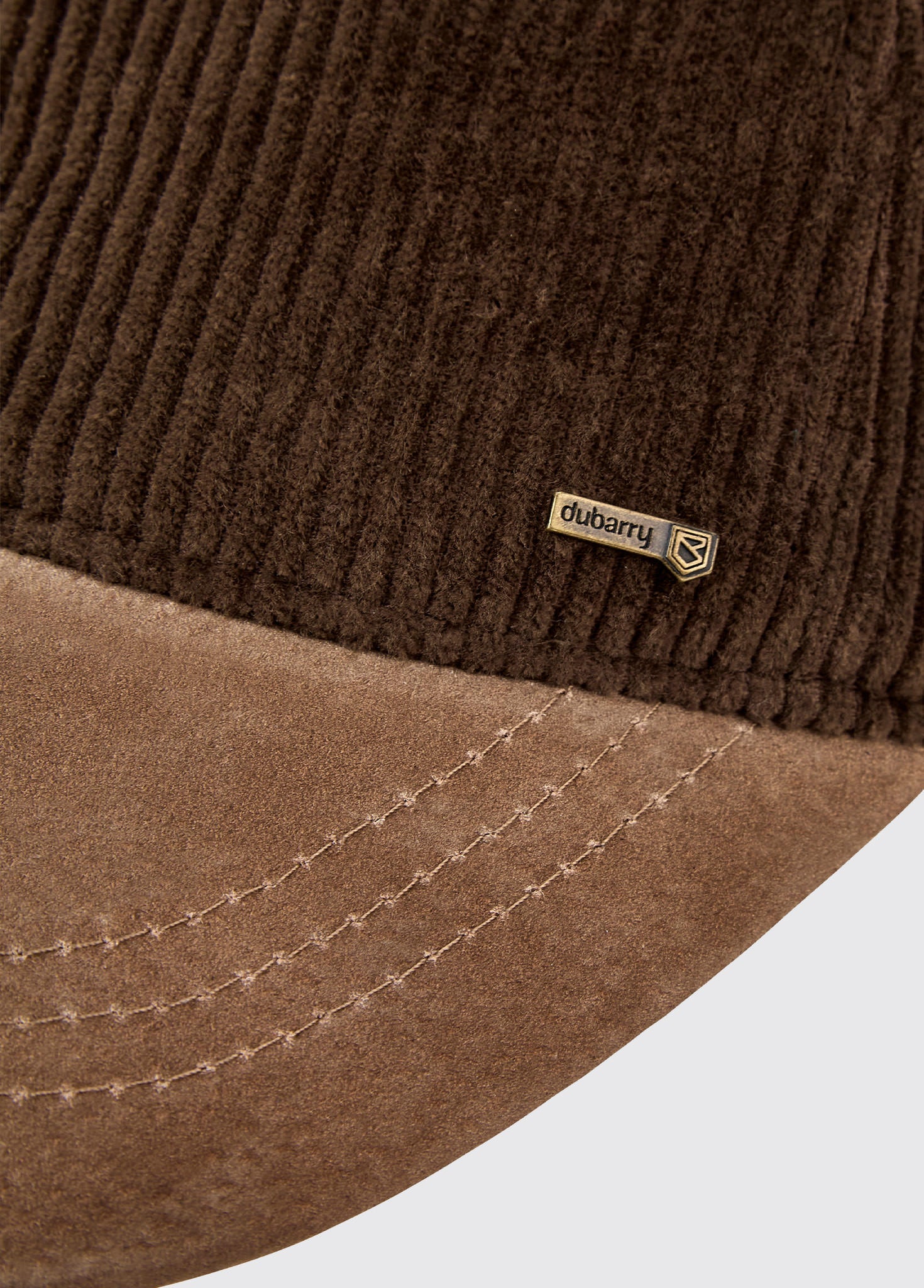 Marino Corduroy baseball Cap - Walnut