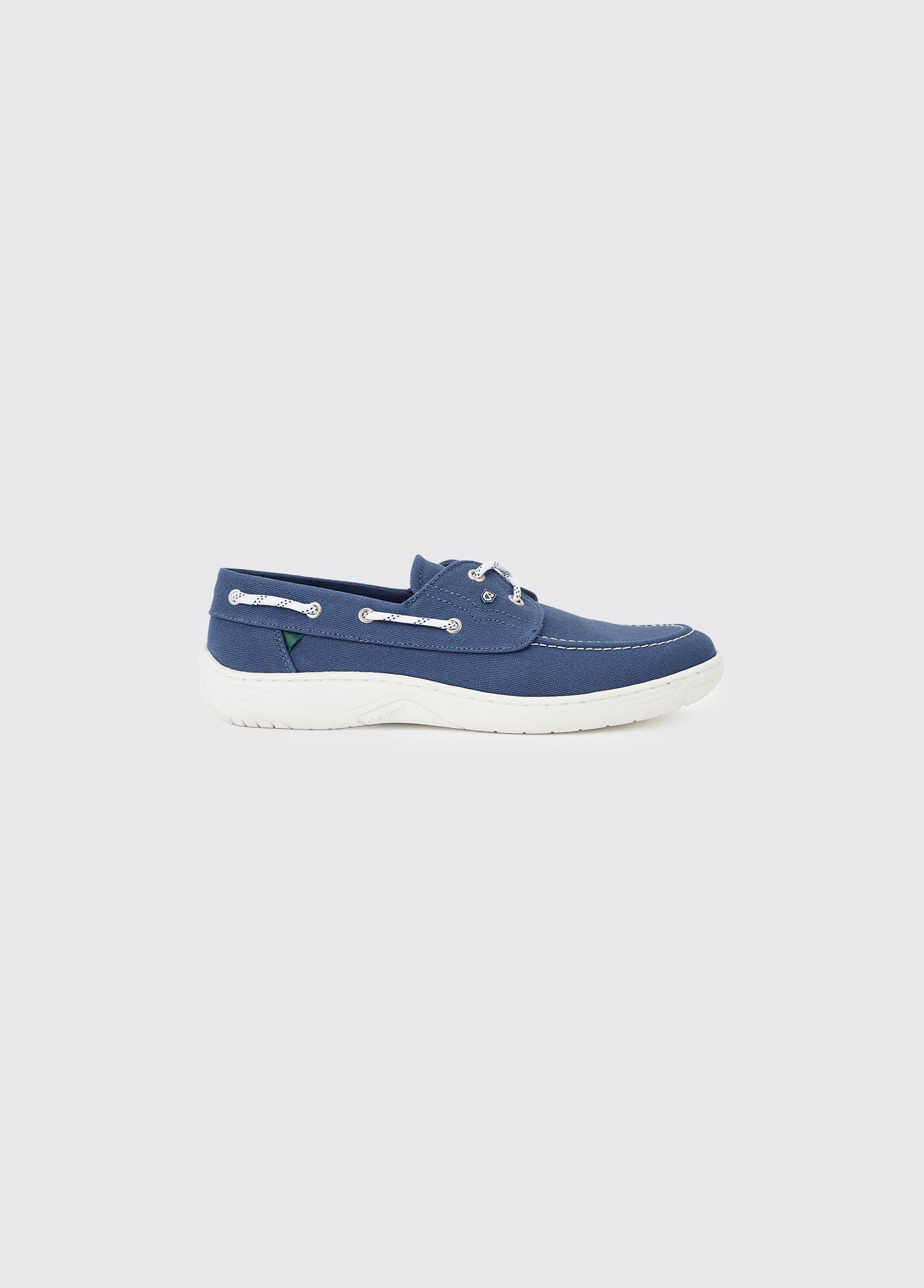 Santorini Canvas Deck Shoe - Denim