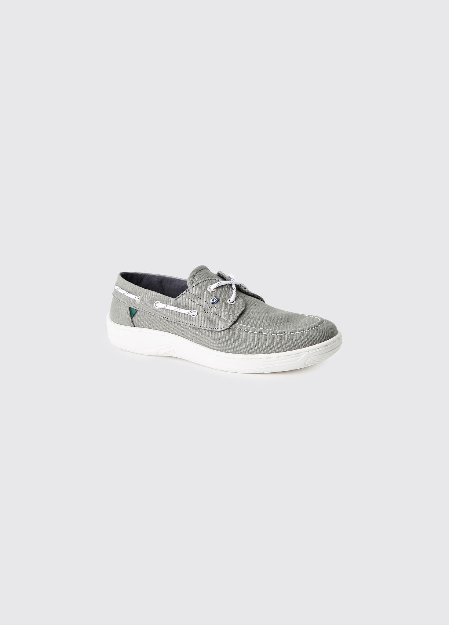 Santorini Canvas Deck Shoe - Khaki