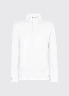 Freshford Unisex Long-sleeved Polo - White
