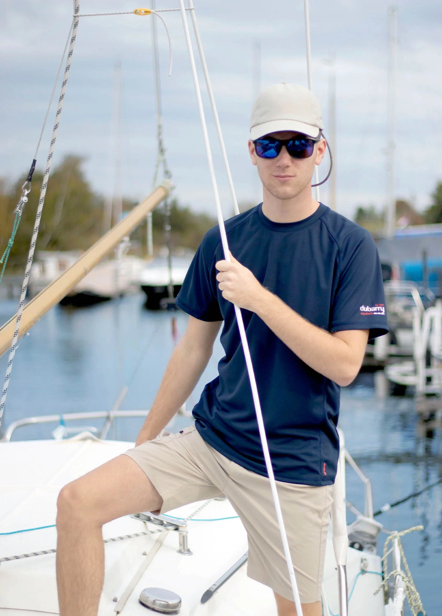 Tangier Men’s Short-Sleeved T-Shirt - Navy