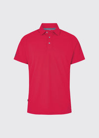 Menton Men's Technical Polo - Red