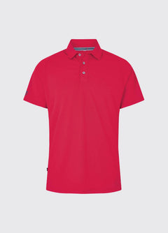 Menton Men's Technical Polo - Red