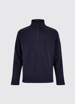 Monaco Unisex Quarter-zip Fleece - Navy