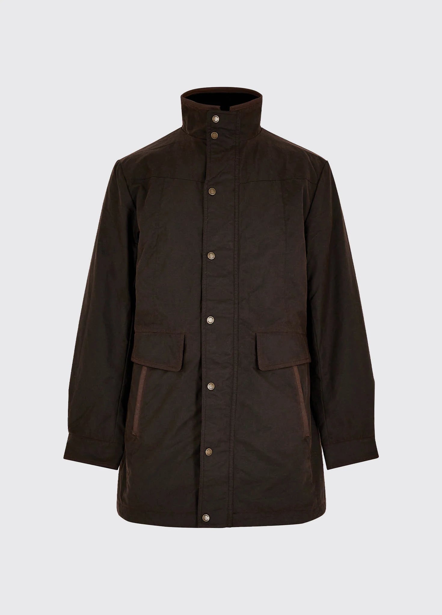 Chalkhill Men's Long Wax Jacket - Java