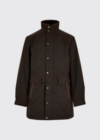 Chalkhill Men's Long Wax Jacket - Java