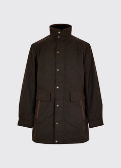 Chalkhill Men's Long Wax Jacket - Java