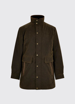 Chalkhill Men's Long Wax Jacket - Olive