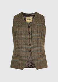 Robinswood Women’s Tweed Waistcoat - Kelty Glen