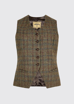 Robinswood Women’s Tweed Waistcoat - Kelty Glen