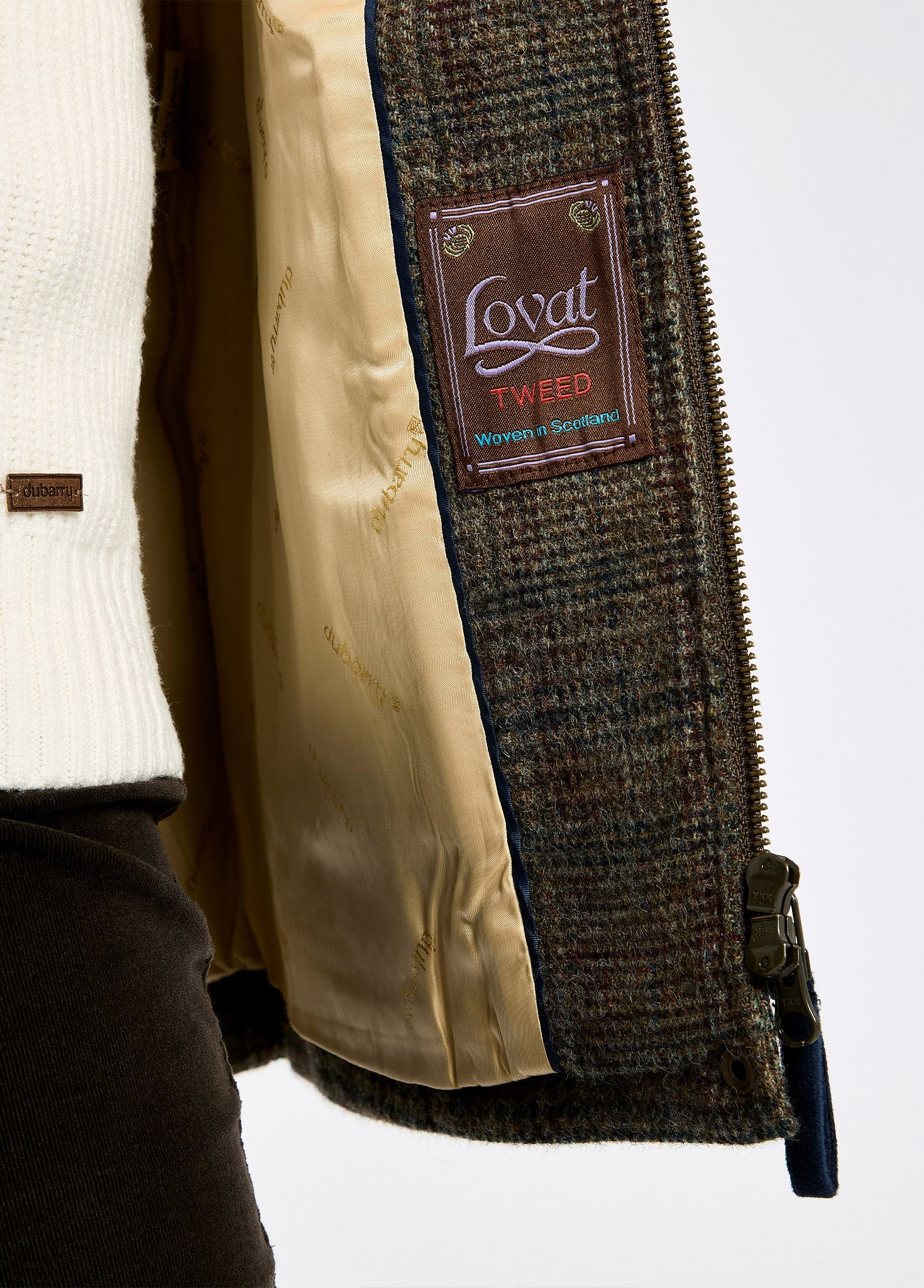 Willow Women's tweed utility jacket - Kelty Glen