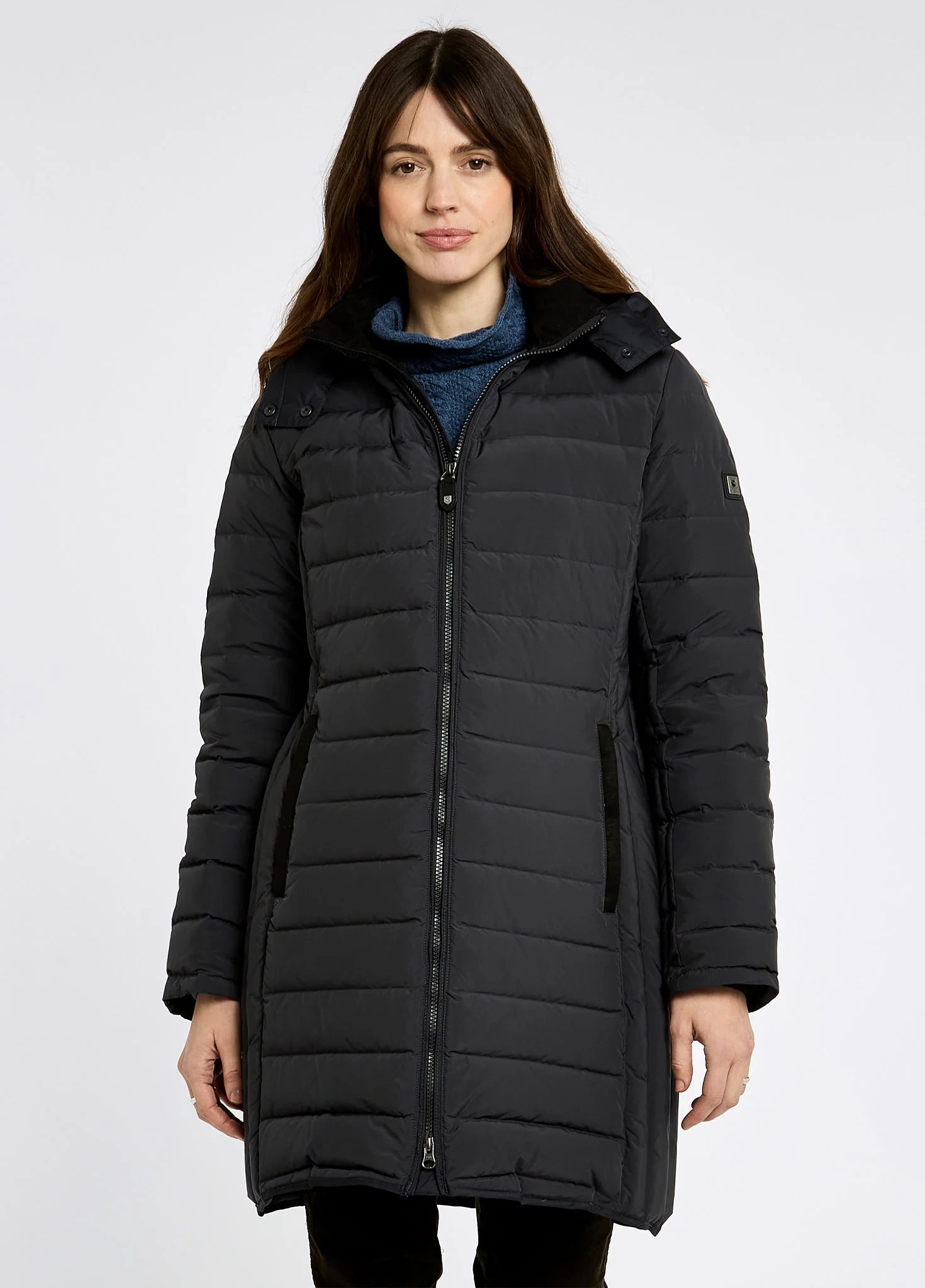 Ballybrophy Quilted Jacket - Charcoal