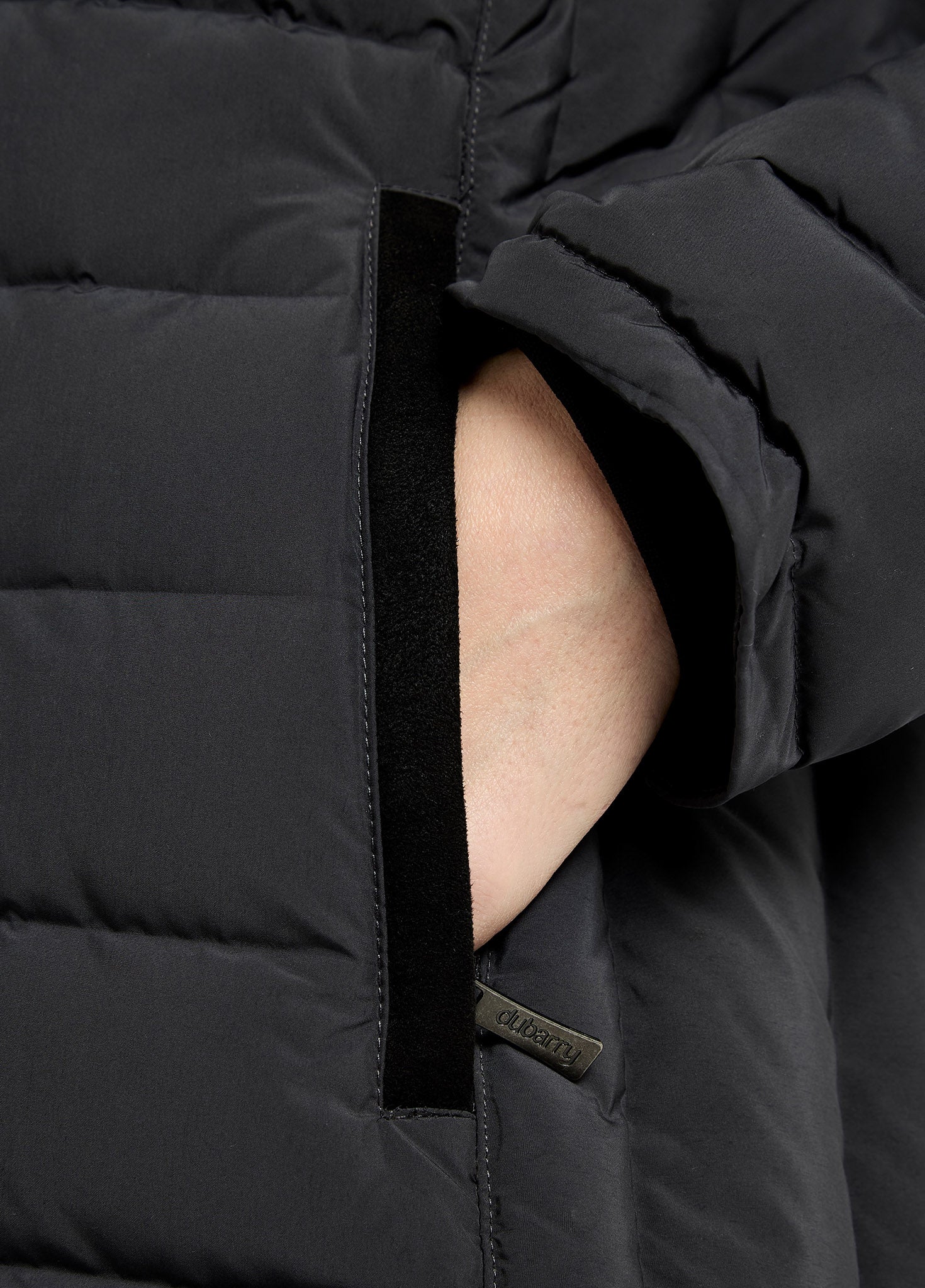 Ballybrophy Quilted Jacket - Charcoal