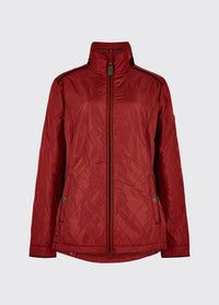 Glenfarne Women’s Quilted Jacket - Red Pepper