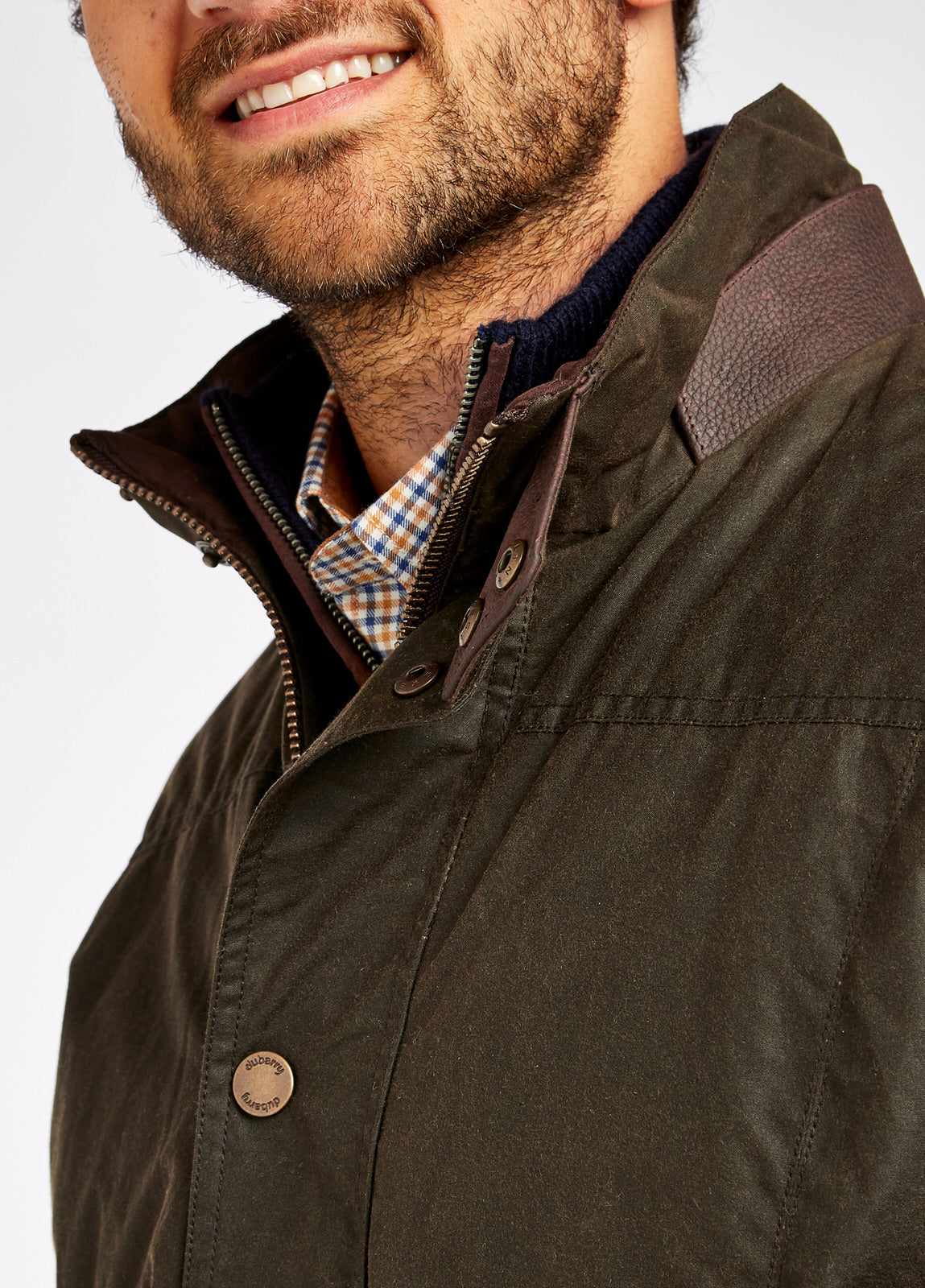 Carrickfergus Waxed Jacket - Olive