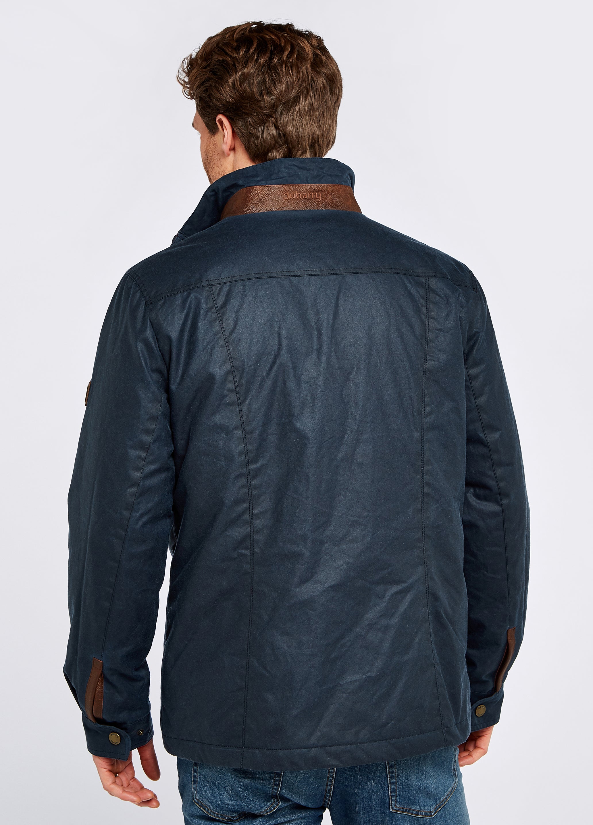 Carrickfergus Waxed Jacket - Ocean Blue