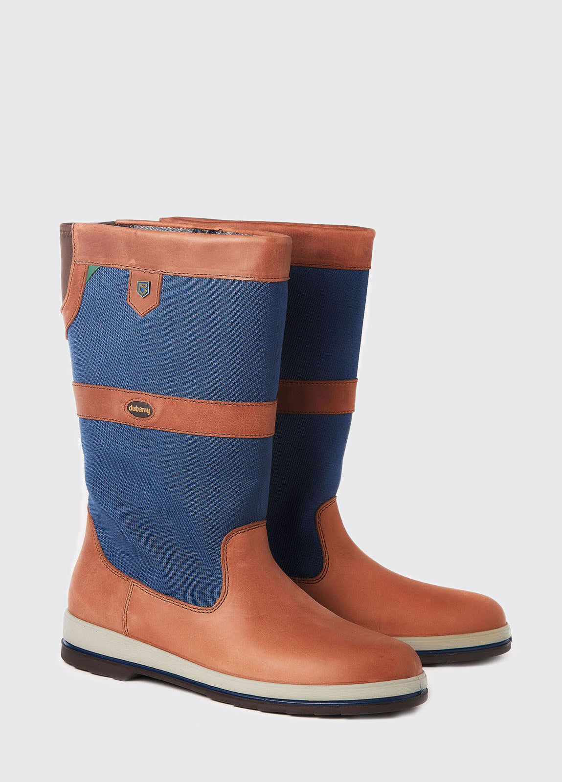 Shamrock Sailing Boot - Navy/Brown