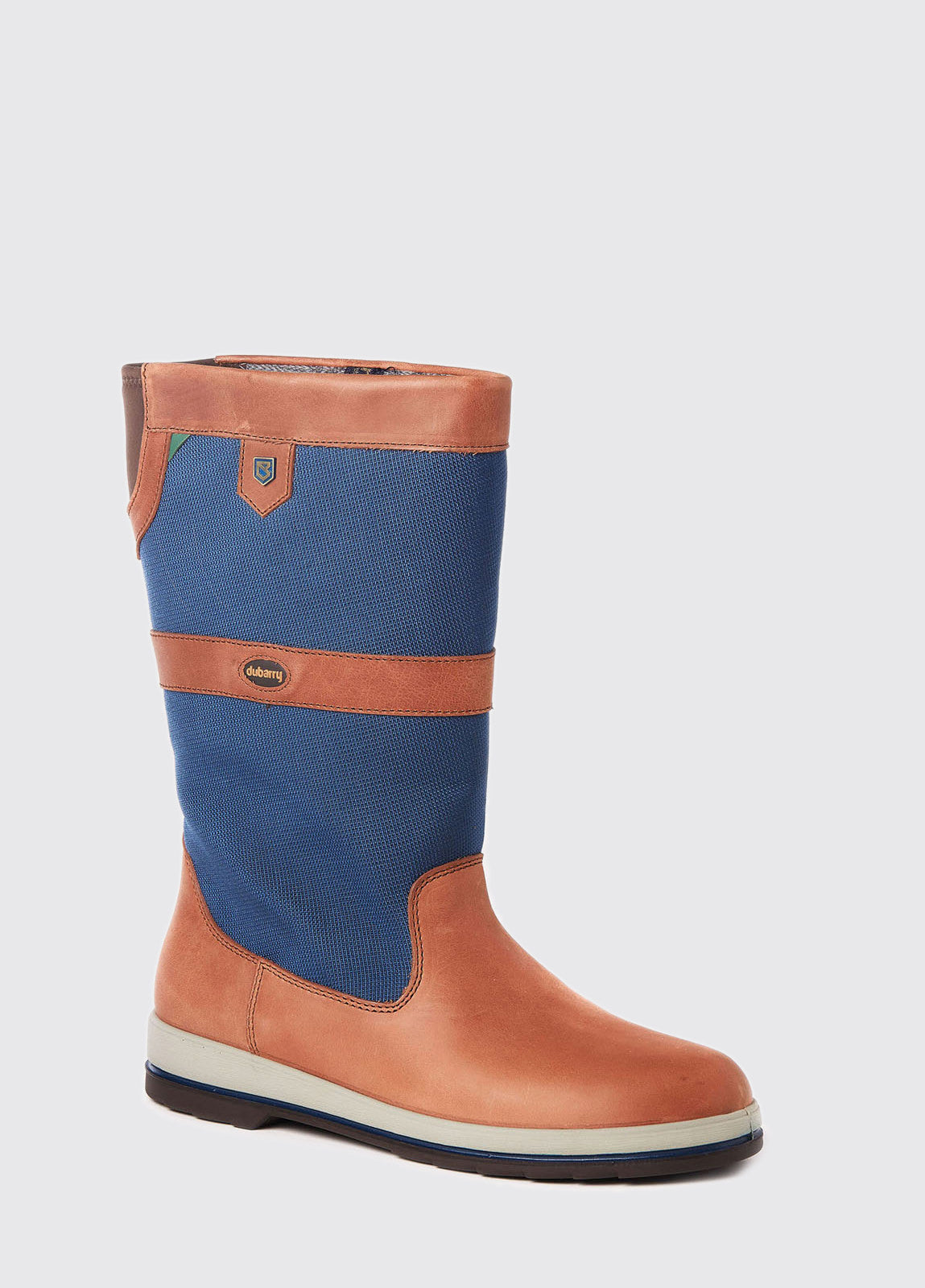 Shamrock Sailing Boot - Navy/Brown