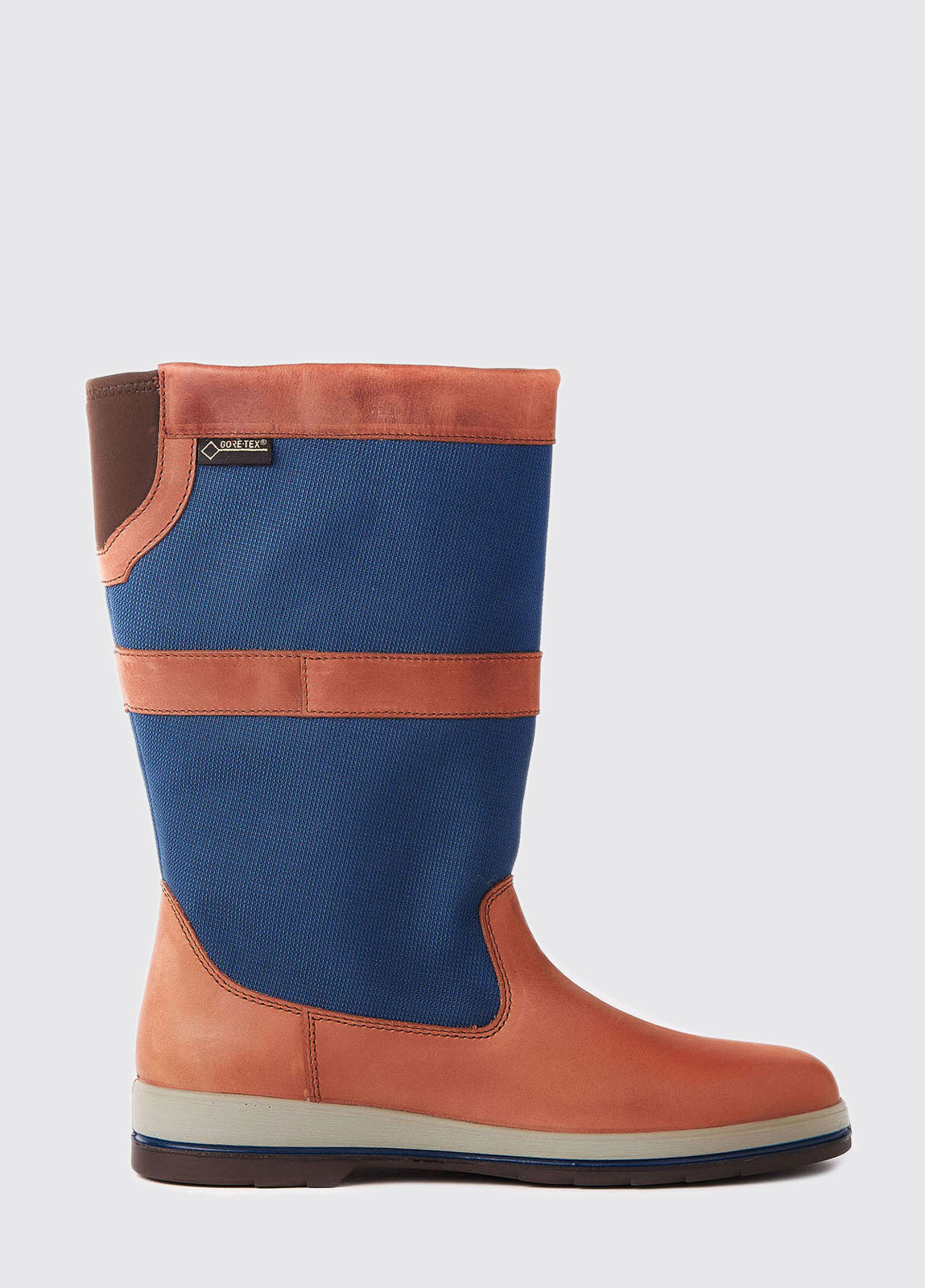 Shamrock Sailing Boot - Navy/Brown