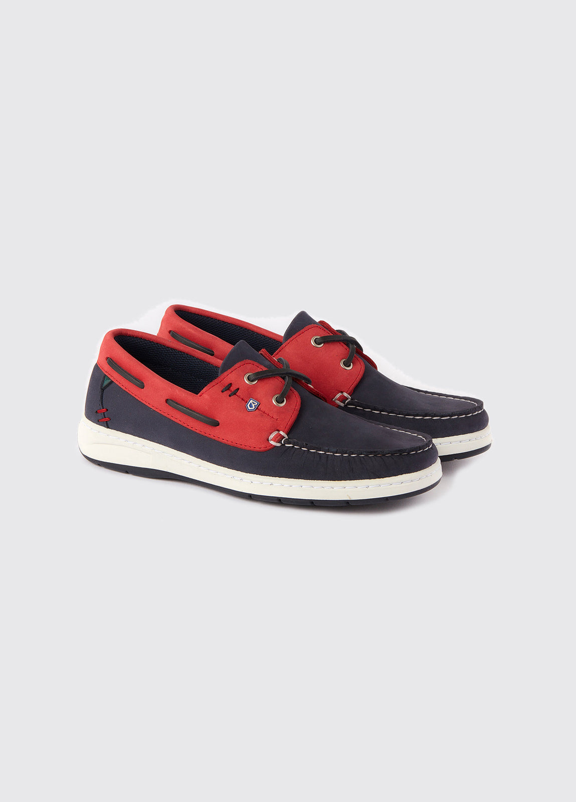 Florida Deck shoes - Denim/Red