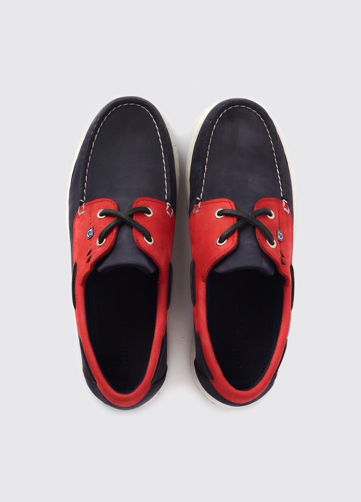 Florida Deck shoes - Denim/Red