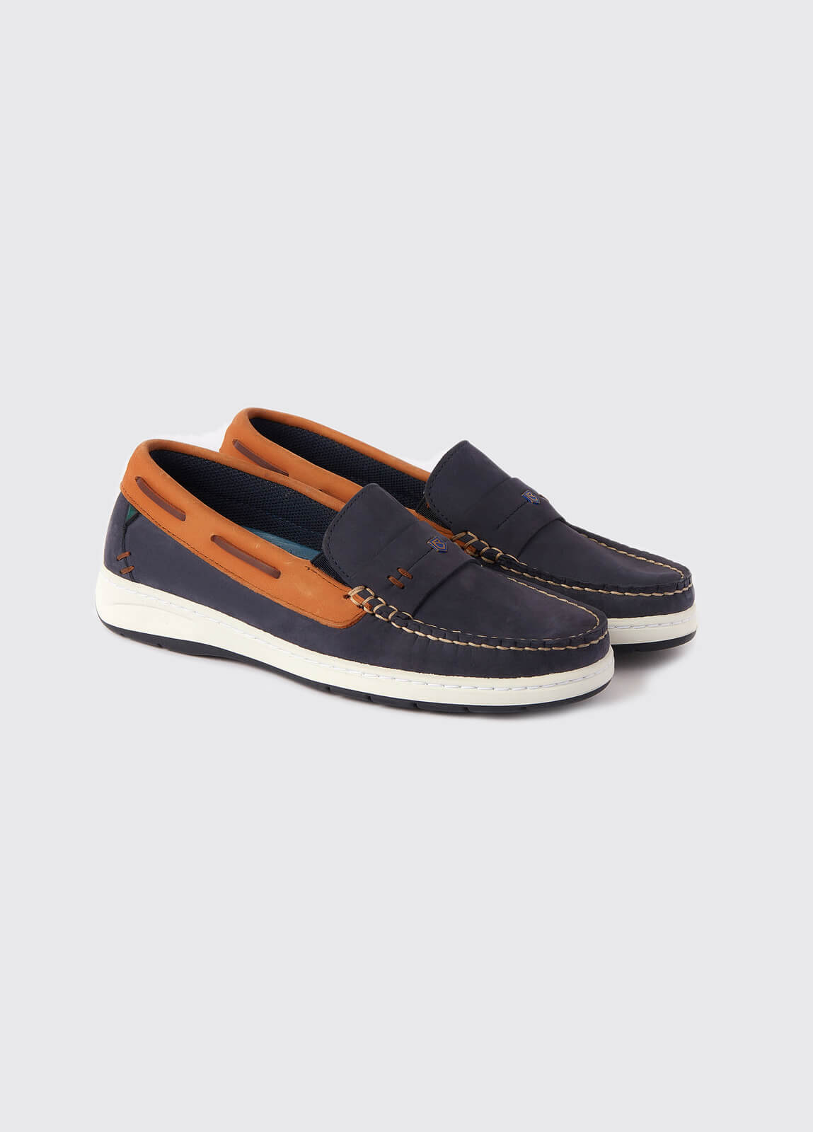 Havana Deck shoes - Denim/Tan