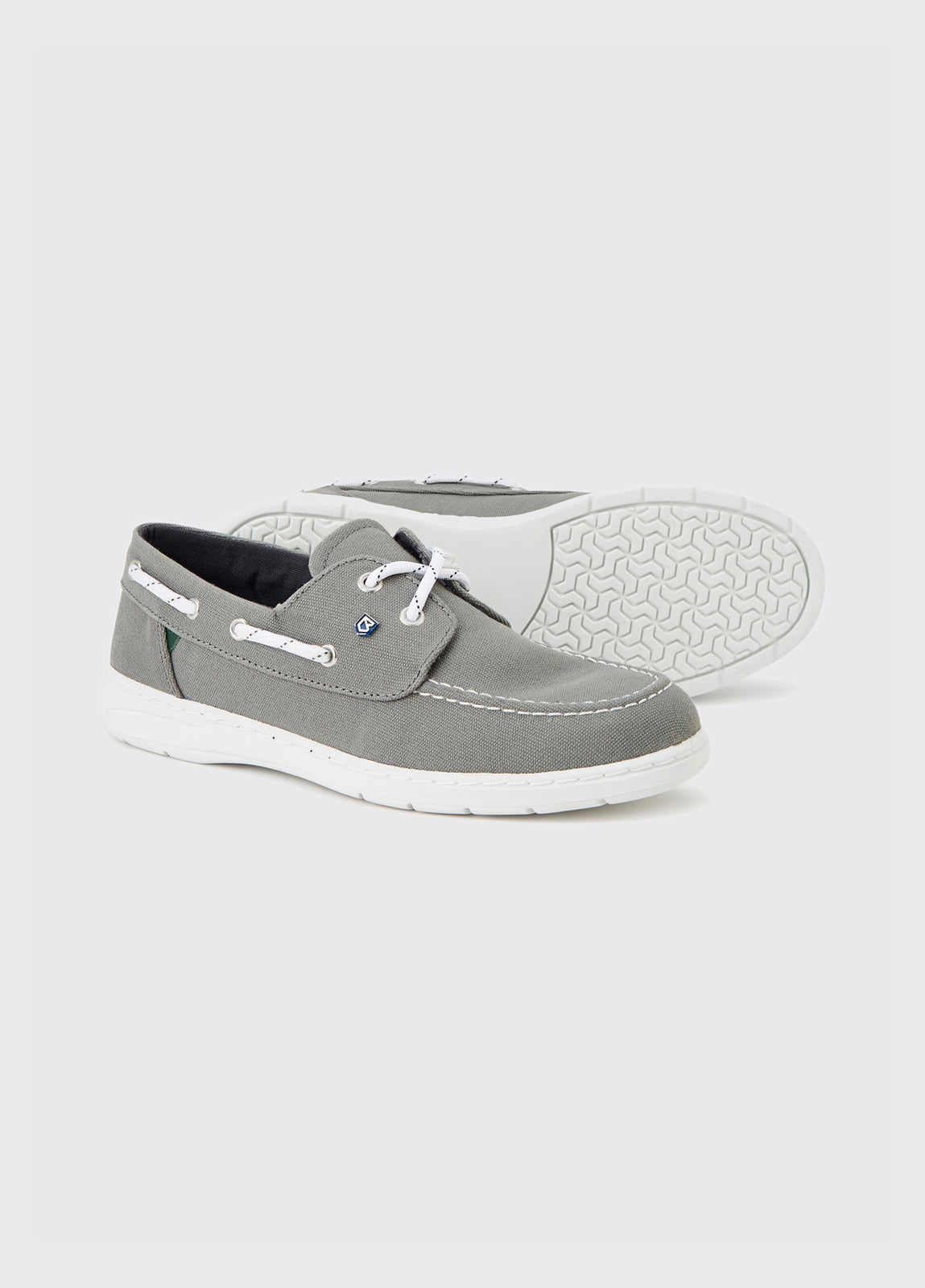 Biarritz Canvas Deck Shoe - Khaki