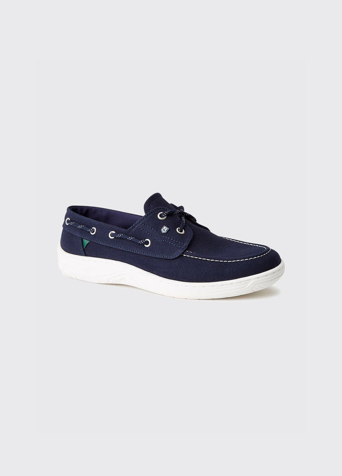 Santorini Canvas Deck Shoe - Navy