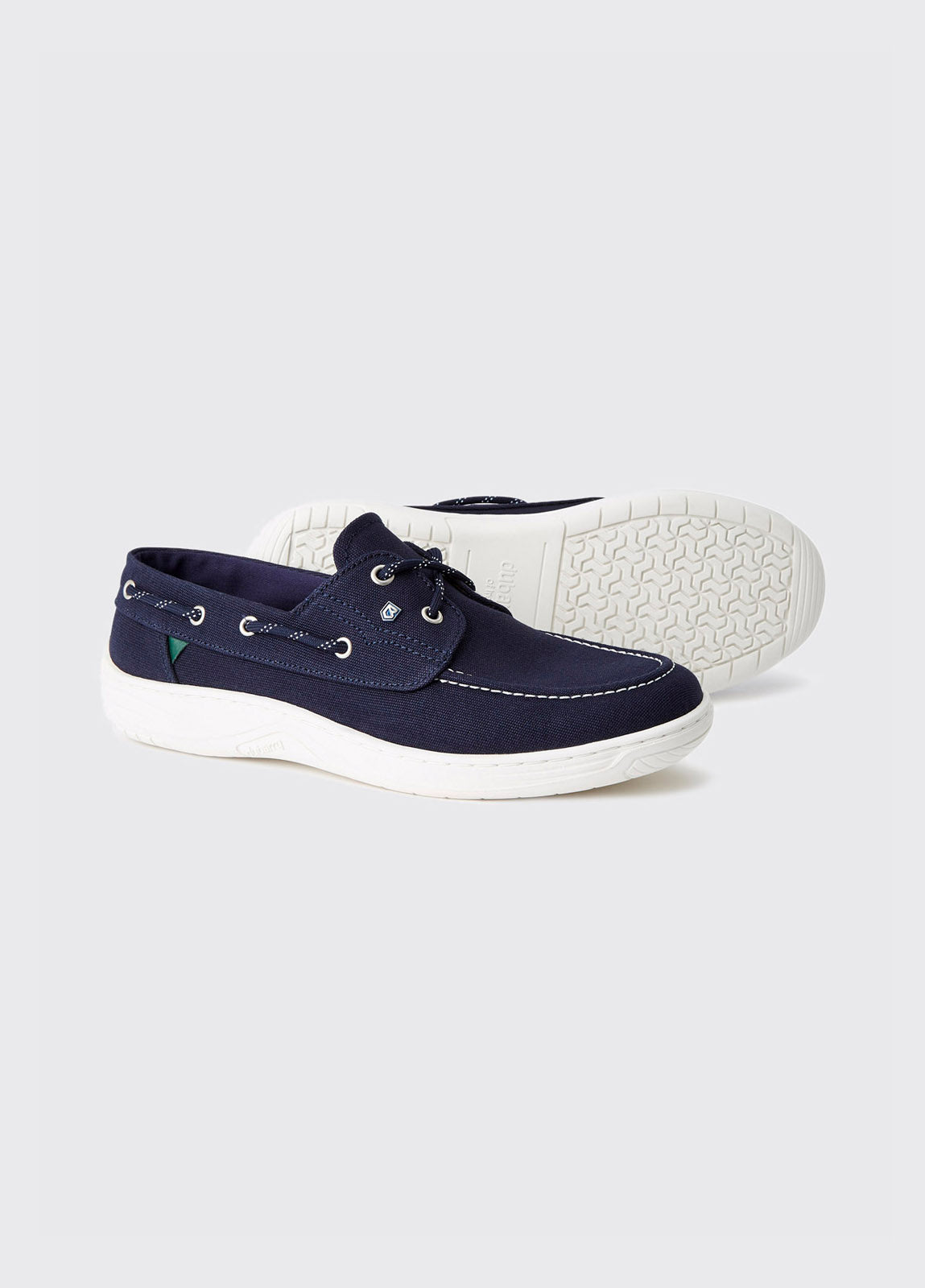 Santorini Canvas Deck Shoe - Navy