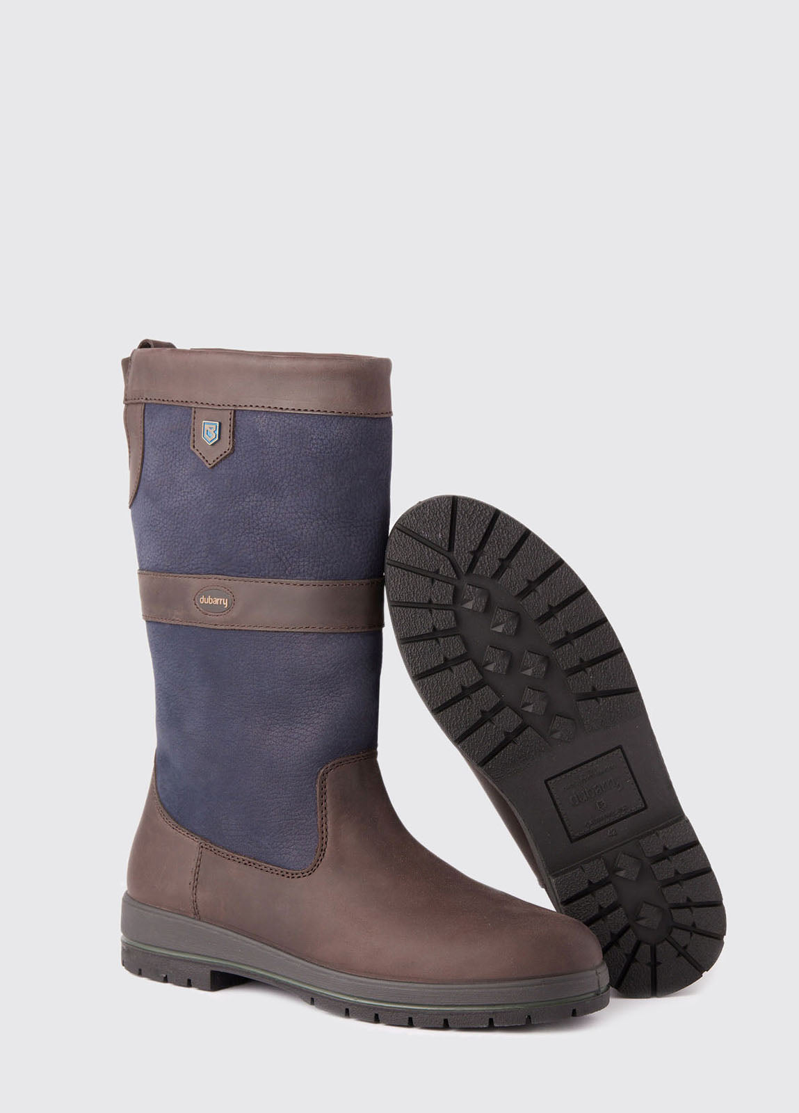 Kildare Country Boot - Navy/Brown