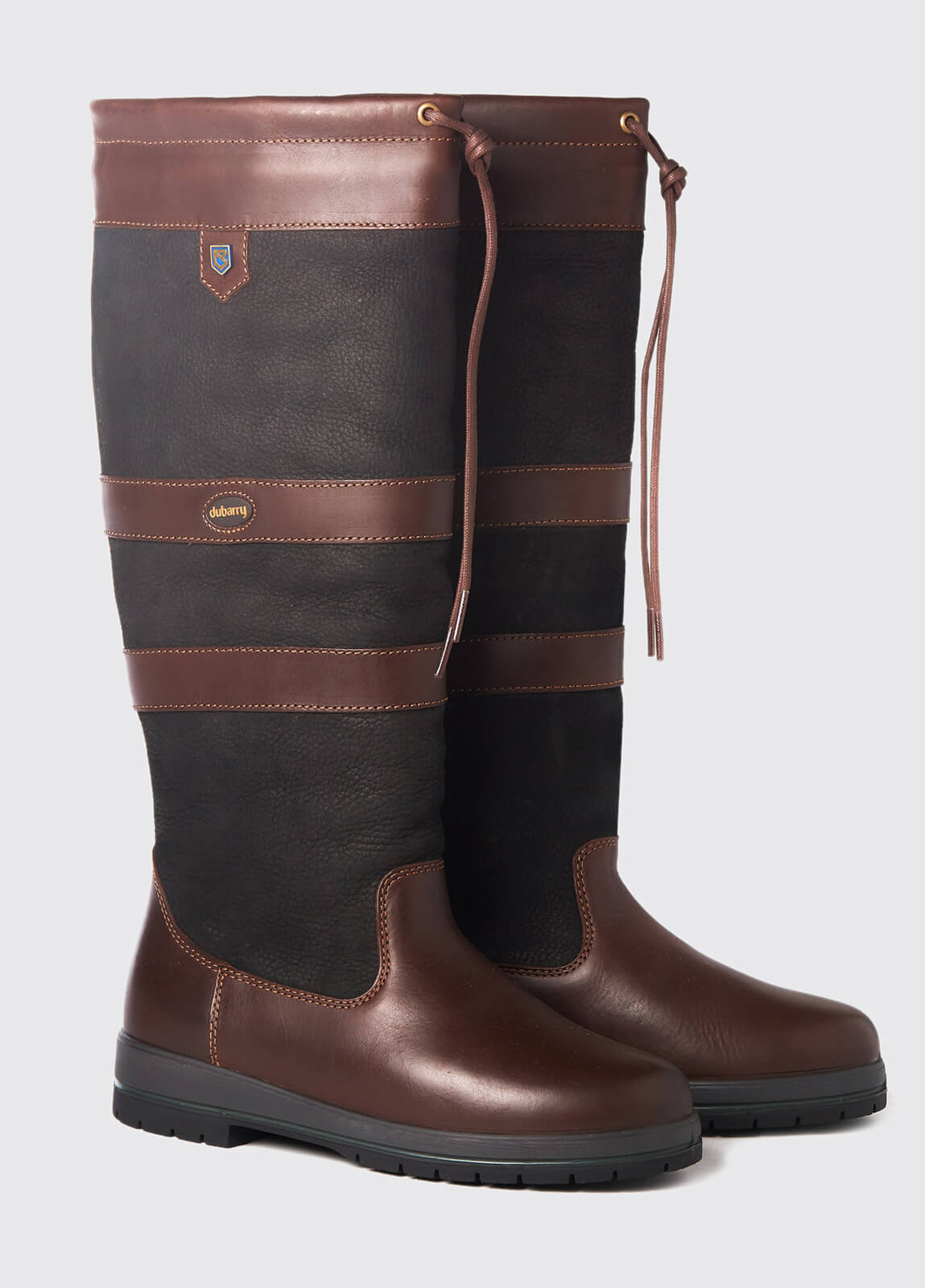 Galway ExtraFit™ Country Boot - Black/Brown