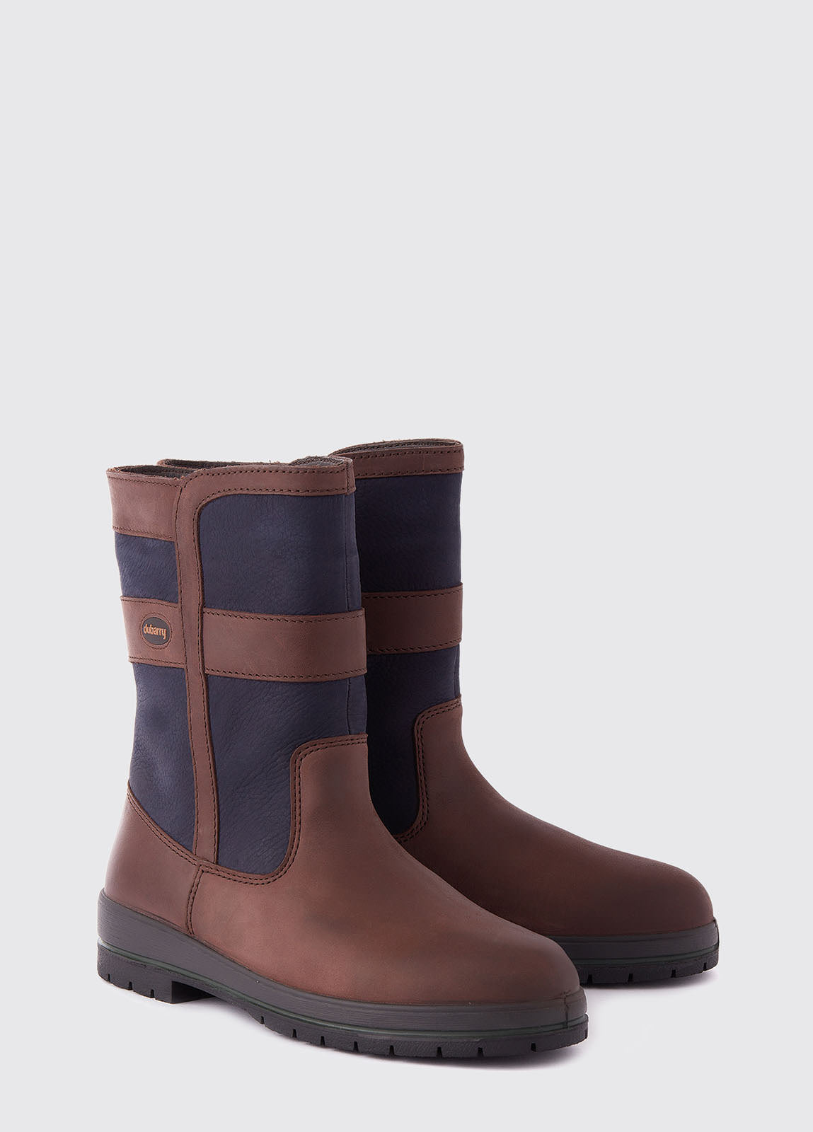 Roscommon Country Boot - Navy/Brown
