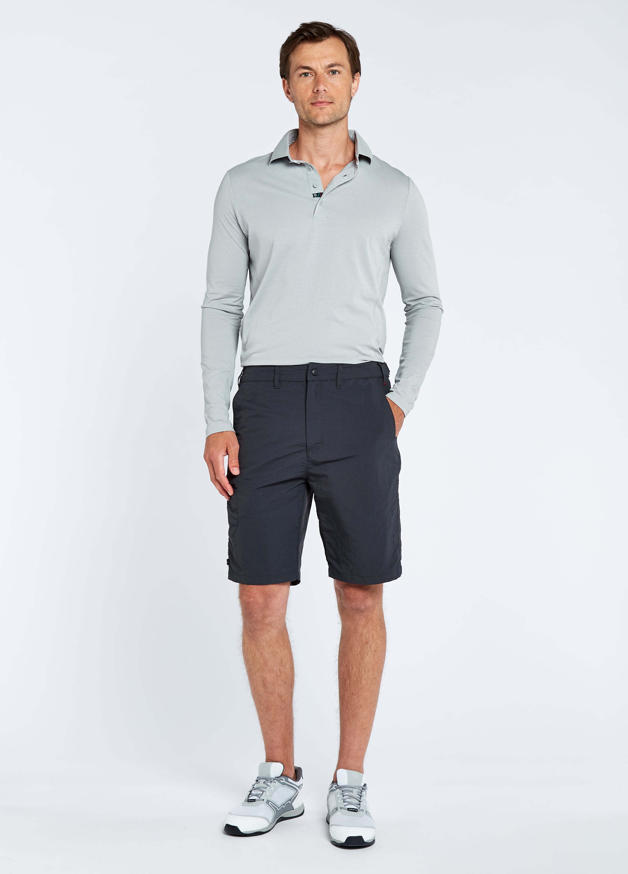 Cyprus Mens Crew Shorts - Graphite