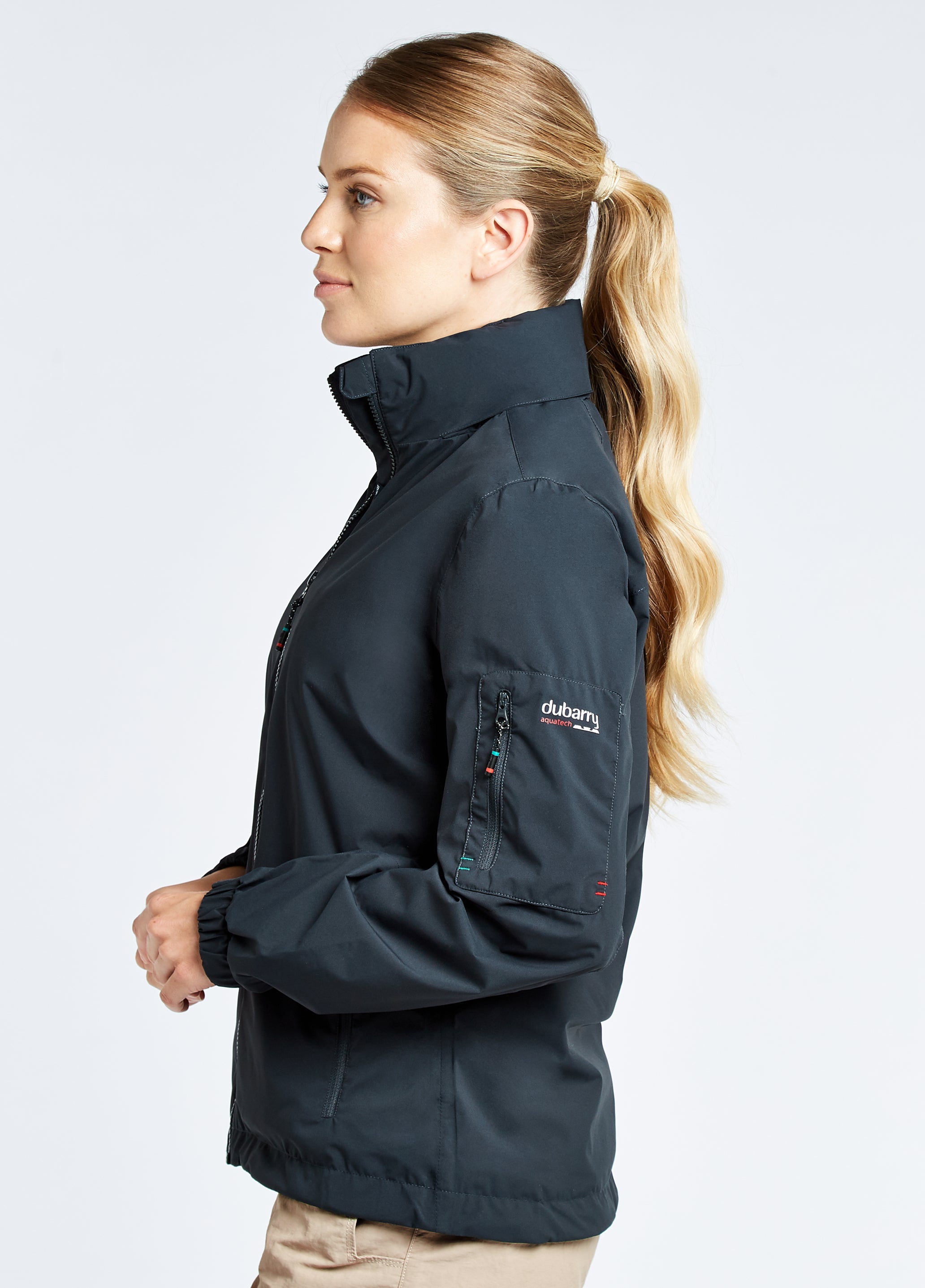 Corfu Women's Crew Jacket - Graphite