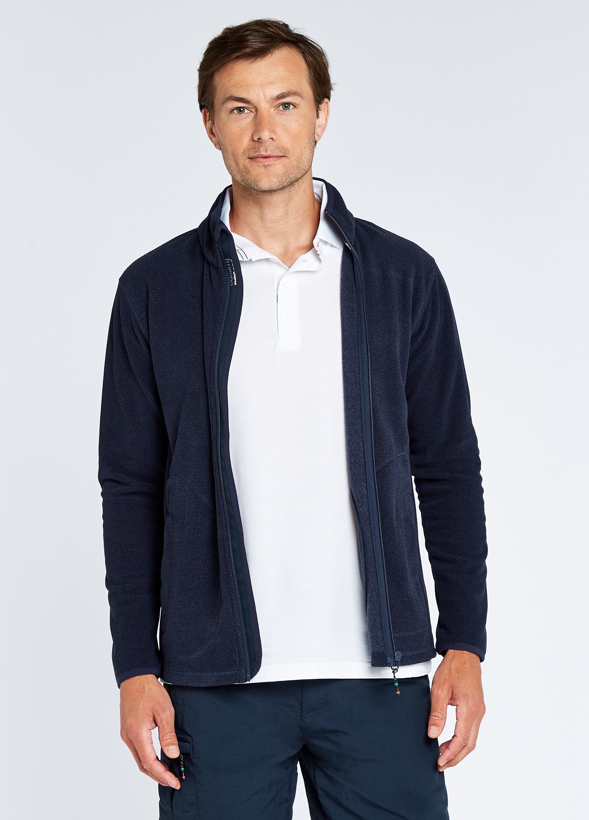 Mustique Men's Full-zip Fleece - Navy