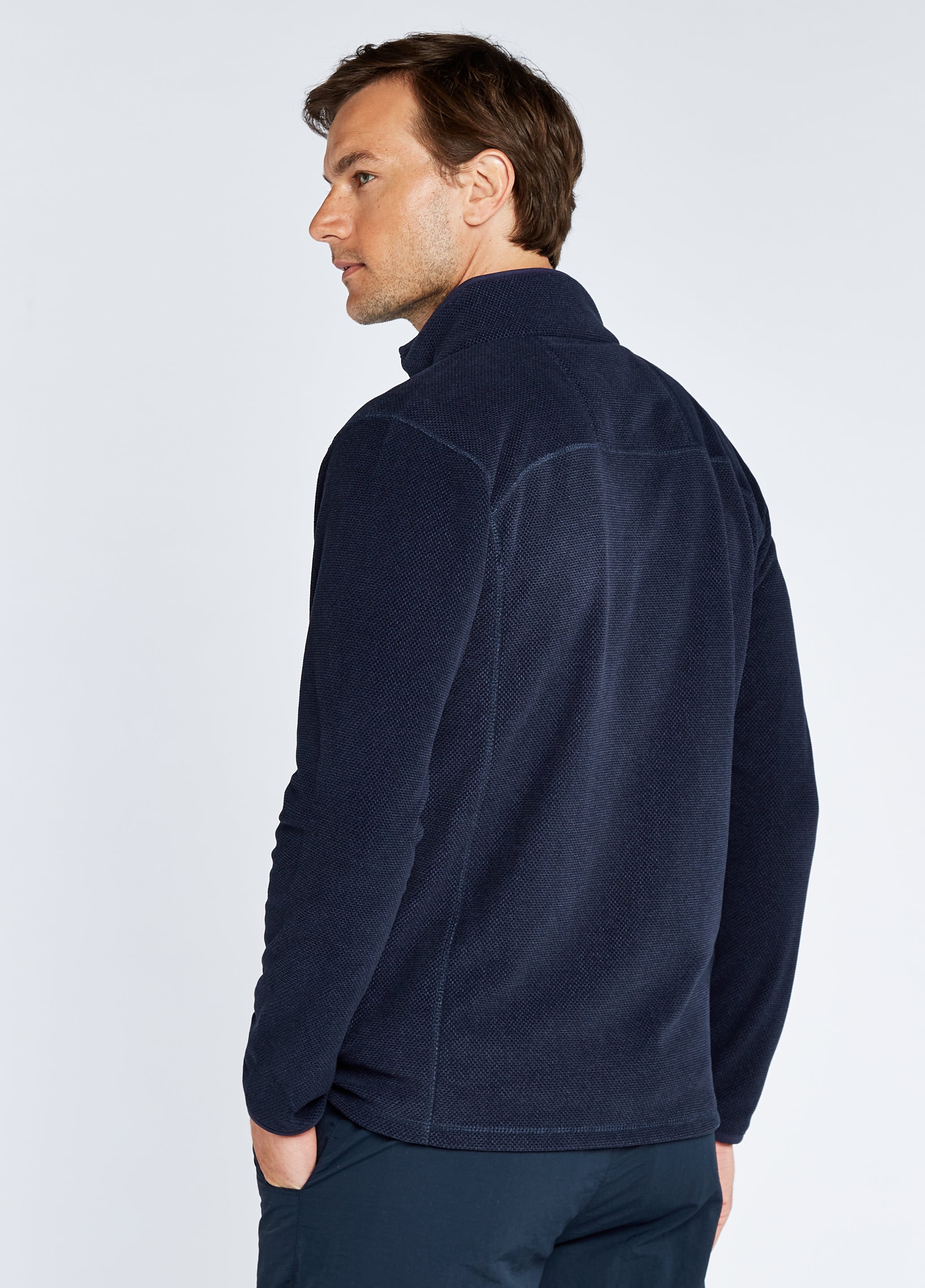 Mustique Men's Full-zip Fleece - Navy