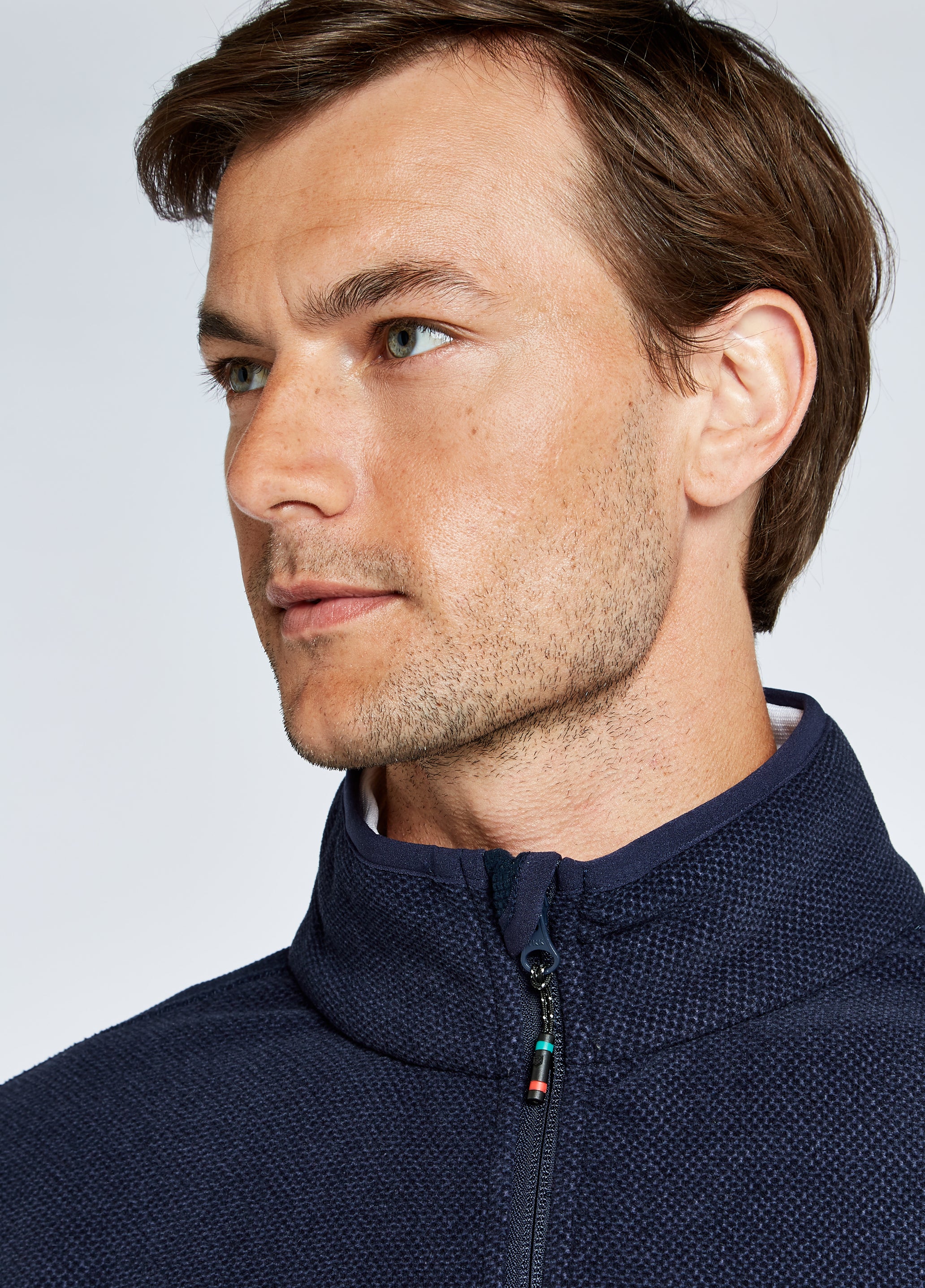 Mustique Men's Full-zip Fleece - Navy